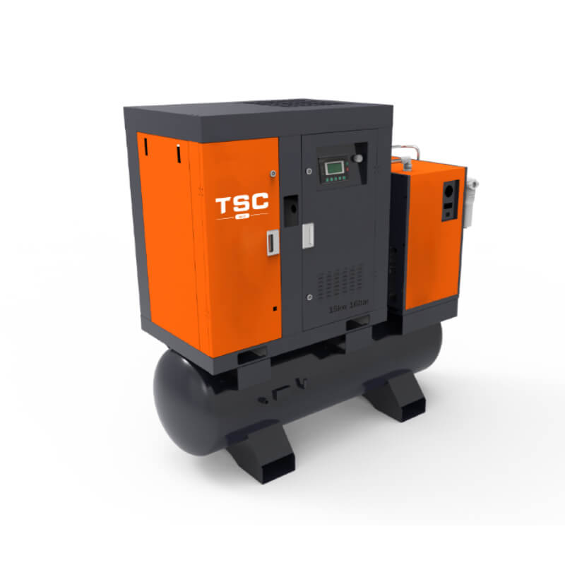 15kw 16bar Integrated Screw Air Compressor - Premium