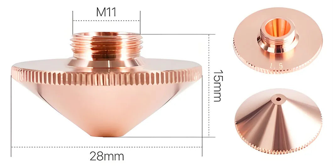 Laser Cutting Nozzle Size