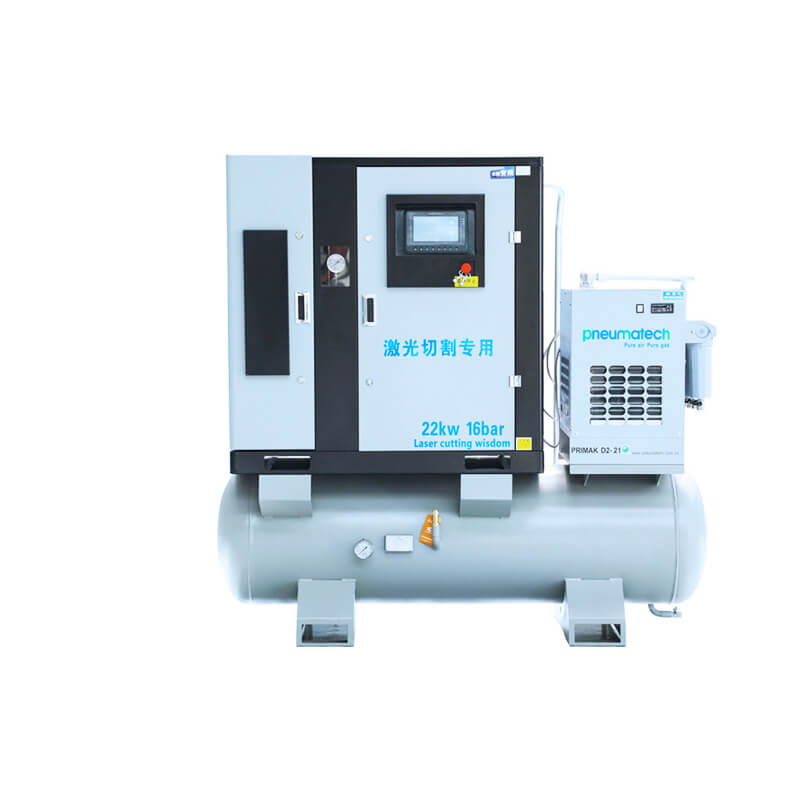 22KW Laser Oil Free Rotary Screw Air Compressor