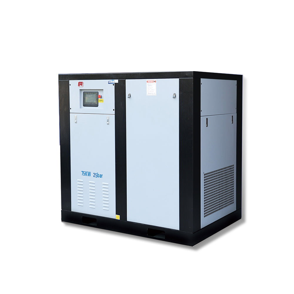 75KW 25Bar Integrated Air Compressor for Fiber Laser Cutting Machine