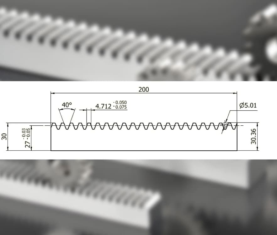 Gear Rack Accuracy Grade