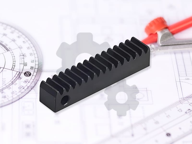 Specification parameter of hardened rack DIN 9