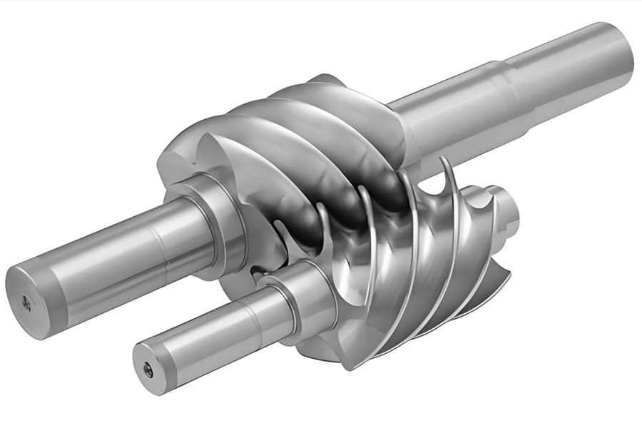 rotary screw air compressor screw rotor